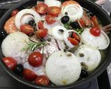 簡単 フライパンでアクアパッツァ 男飯作り方7写真