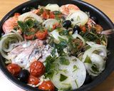 簡単 フライパンでアクアパッツァ 男飯作り方9写真