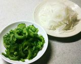 ゴーヤのせ冷奴作り方4写真