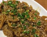 レンコンと豚肉のコチュジャン炒め作り方4写真