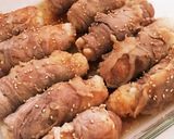 フライパンいらず♫肉巻きおにぎり作り方5写真