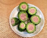 ゴーヤの肉詰め☆マラヤッドサイ。作り方5写真