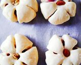 もっちもち♡和菓子みたいな桜あんぱん作り方4写真