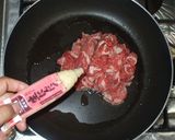 基本のこんにゃくの甘辛煮♪簡単牛肉と作り方4写真