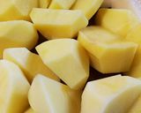 ポテトサラダで雪だるま～☺️作り方1写真