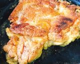 鶏ももカレー唐揚げの茄子トマトピザ作り方8写真