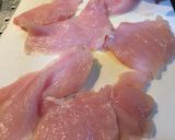 バカタレ鶏肉のしそと明太子巻作り方1写真