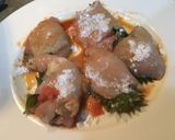 バカタレ鶏肉のしそと明太子巻作り方6写真