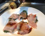バカタレ鶏肉のしそと明太子巻作り方5写真