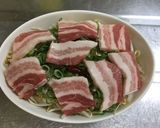 レンジで簡単！豚バラともやしの甘辛蒸し作り方7写真