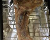 豪快に丸焼き！鮪のカマの甘辛焼き作り方3写真