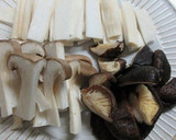 干ししいたけとエリンギのうま煮風作り方1写真