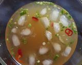 韓国風なすの冷製スープ(가지냉국)。作り方2写真