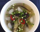 韓国風なすの冷製スープ(가지냉국)。作り方3写真
