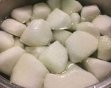 冬瓜のうすくずあん作り方12写真