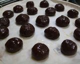 ブラックチョコの ボールクッキー作り方5写真