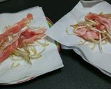 豚バラ肉の酒蒸し（♪格安バスツアー風）作り方3写真