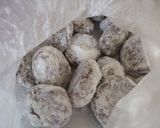 ブラックチョコの ボールクッキー作り方7写真