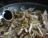ひらひらごぼうと豚肉のきんぴら風作り方6写真