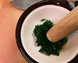離乳食初期 ほうれん草作り方4写真