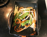 野菜の皮の炒め物作り方4写真