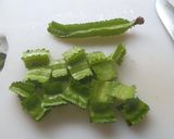 四角豆とベーコンの炒め物作り方4写真