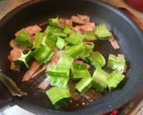 四角豆とベーコンの炒め物作り方10写真