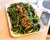 蒜蓉黑木耳辣拌地瓜葉．柯媽媽の植物燕窩作り方4写真