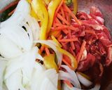 エバラ焼き肉のタレで茄子入りチャプチェ作り方3写真