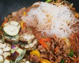 エバラ焼き肉のタレで茄子入りチャプチェ作り方8写真
