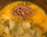 シーチキン、チーズのスパニッシュオムレツ作り方9写真