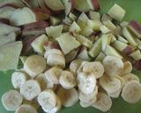 さつま芋とバナナの焼きケーキ（バターなし作り方2写真