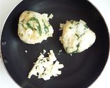 大葉味噌のチーズ焼きおにぎり作り方3写真