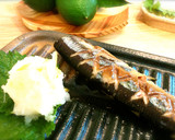 秋刀魚の塩焼きレモン大根おろし添え作り方2写真