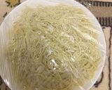 夏バテ解消 あんの冷製パスタ おろし付き作り方1写真