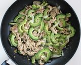 ゴーヤと豚肉のタイカレーペースト炒め作り方10写真