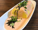 居酒屋気分♡だし巻き卵のたらこマヨソース作り方4写真