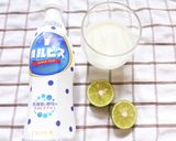 牛乳プリン（ゼリー）にカルピスがけ作り方7写真