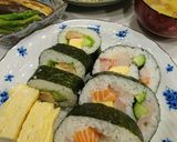 恵方巻き　海鮮巻き寿司作り方14写真