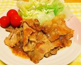 調味料３つ簡単生姜焼き♥作り方2写真