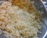 楽チンにヘルシー♪煎り玄米入り香ばしご飯作り方2写真