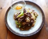 牛肉と白ねぎの甘辛炒め♪作り方5写真