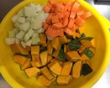 冷製パンプキンスープ作り方1写真