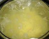 タコと大葉のガーリックバター醤油パスタ作り方3写真