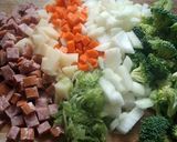 簡単ランチ♪野菜たっぷりのヌードルスープ作り方2写真