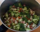 簡単ランチ♪野菜たっぷりのヌードルスープ作り方3写真