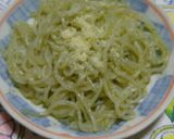 白滝のジェノベーゼパスタ風。作り方3写真