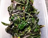 加賀野菜の金時草(きんじそう)のお浸し作り方6写真