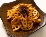 お弁当に♬ レンコンとちくわのきんぴら作り方6写真