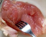 時短簡単♪レンジ蒸し鶏と温野菜の梅肉ダレ作り方1写真